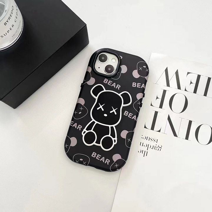 iphone 14 プロ カバーbearbrick ベアブリック