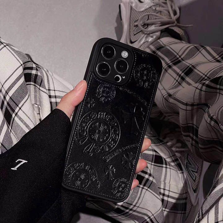クロームハーツ風 スマホケース アイホン15 ultra 