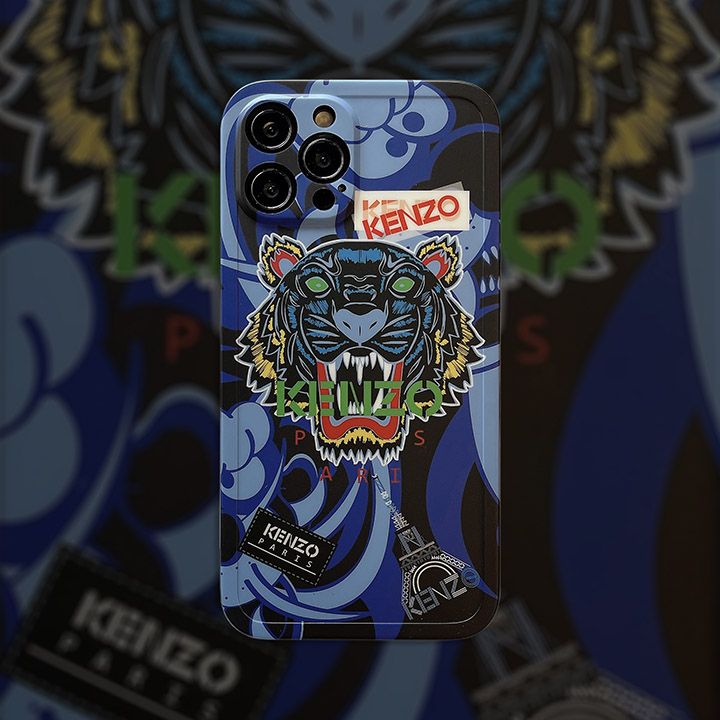 iphone 14pro max ケース ブランドロゴ ケンゾー