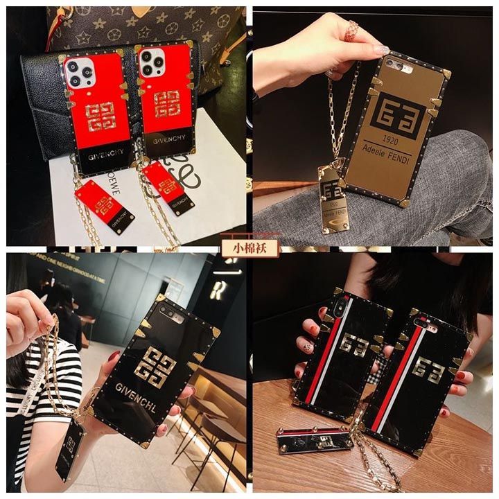 ジバンシー givenchy ペンダント付き アイフォーン 16 スマホケース