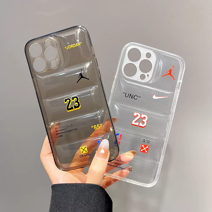  エアジョーダン air jordan 透明 アイフォーン 15携帯ケース