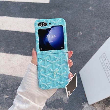 アイフォン ZFlip5 goyard風 ケース