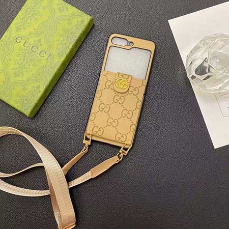 ブランド グッチ gucci galaxy ZFlip3 スマホケース
