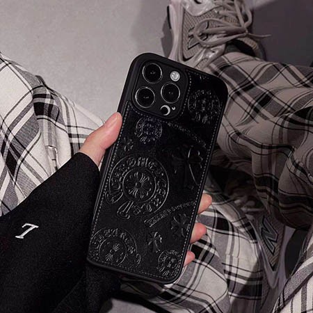 クロームハーツ風 iphone 13pro maxスマホケース