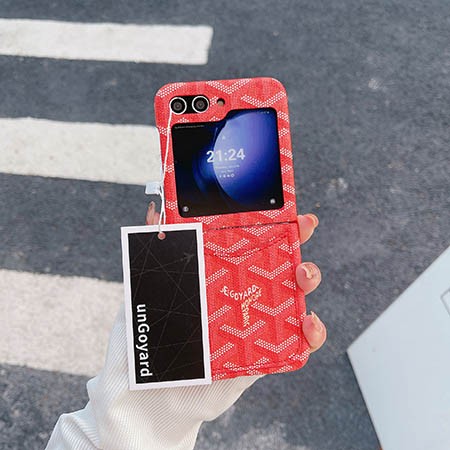 アイフォン ZFlip5 goyard風 ケース