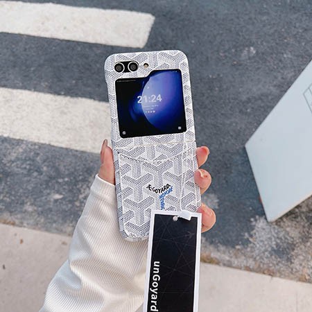 アイフォン ZFlip5 goyard風 ケース