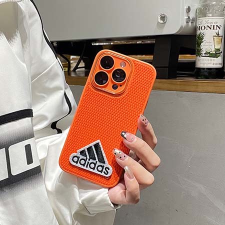 ハイブランド adidas アディダス アイフォン14プロmax 携帯ケース 