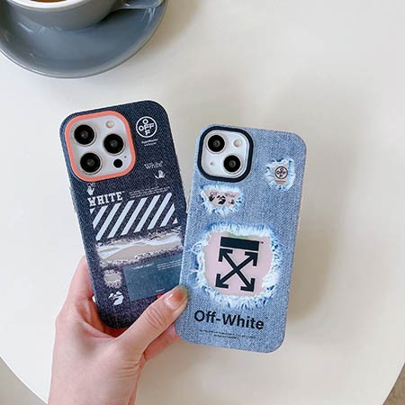ブランド off white オフホワイト アイホン14promax 携帯ケース 
