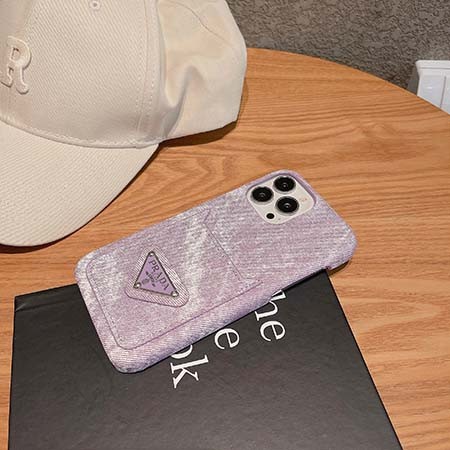 prada スマホケース アイフォン 14pro  チェック柄