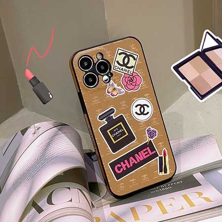 iphone 14pro シャネル スマホケース イタズラ風