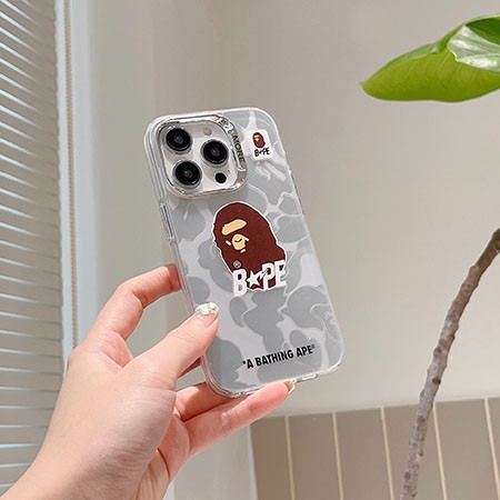 ブランド カバー アイホン16promax bape 