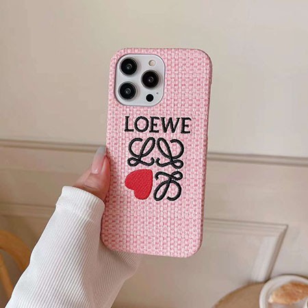loewe風 アイフォン 15pro maxケース 高校生