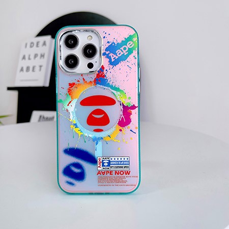 マグネット エイプ aape iphone 15 スマホケース