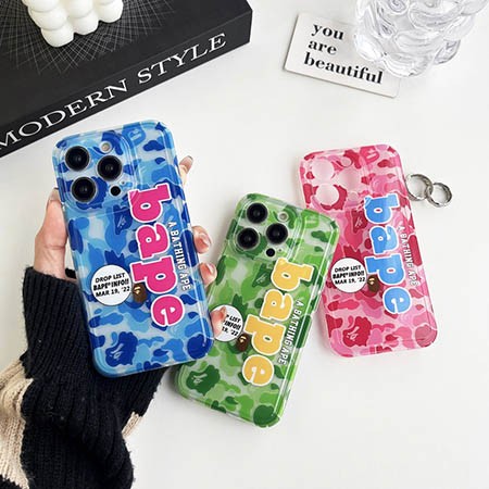 bape ア・ベイシング・エイプ iphone13promax ケース  ブランド