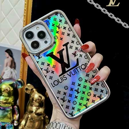 ルイヴィトン風 スマホケース iphone 16plus  亮面