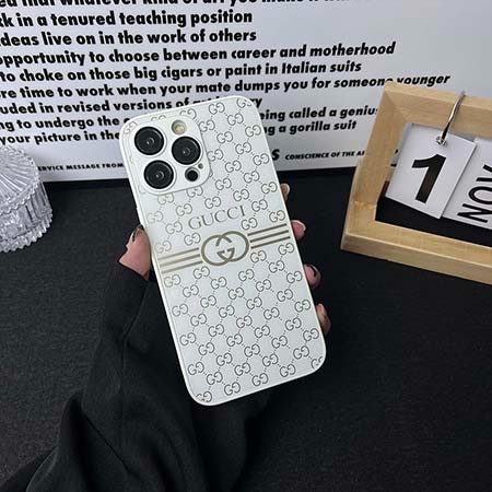 グッチ ホットスタンプ （ゴールド） iphone 15 ケース