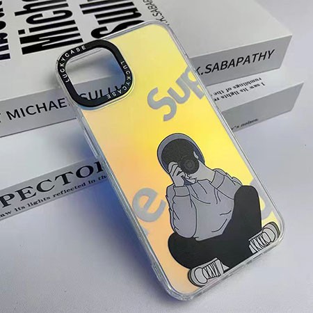 iphone16plus supreme風 スマホケース 