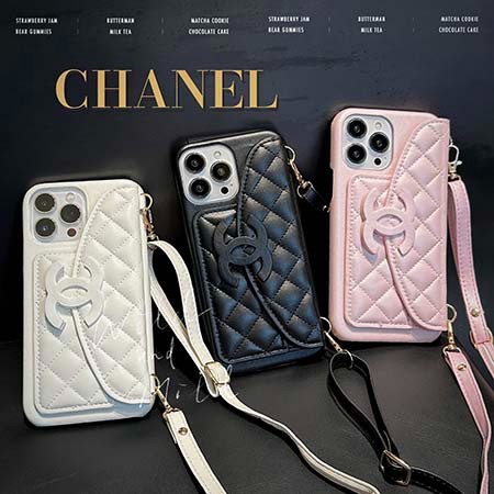 chanel風 レザー アイホン 14