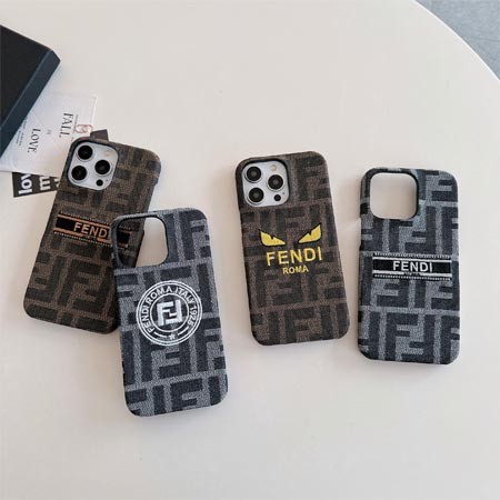 fendi シンプル風 アイフォーン 15pro max 携帯ケース