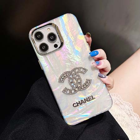 キラキラ chanel風 アイフォン 16pro スマホケース 