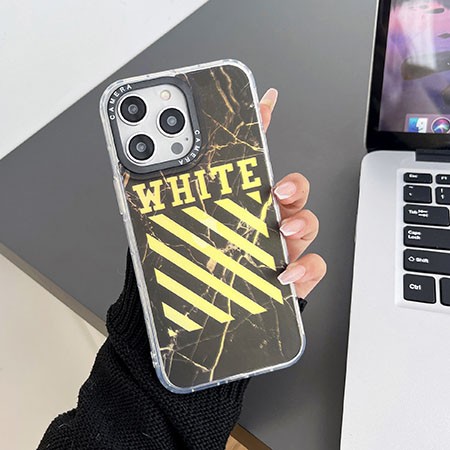 iphone13 携帯ケース オフホワイト風 