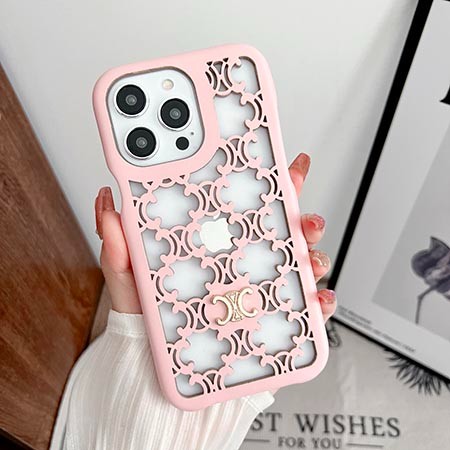 ハイブランド celine セリーヌ iphone 14plus カバー 