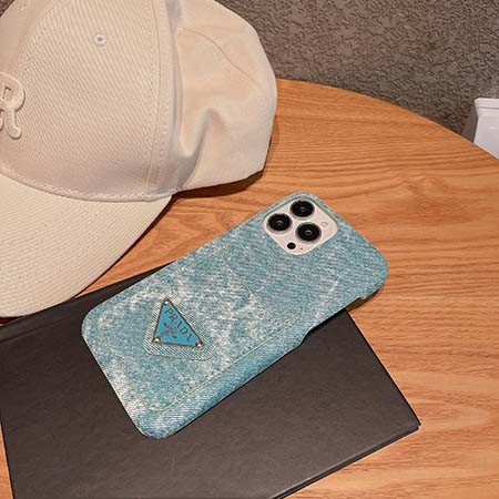 prada スマホケース アイフォン 14pro  チェック柄