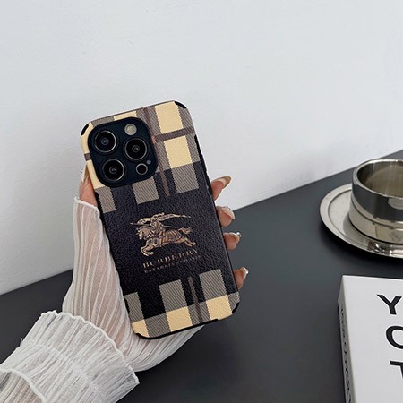 ブランド ケース アイフォーン 16プロ burberry バーバリー  ソフトゴーム
