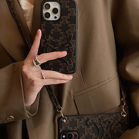 ハイブランド celine風 iphone12pro 携帯ケース 