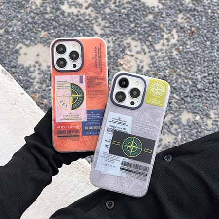 ブランド カバー アイフォン12pro ストーンアイランド  大人気