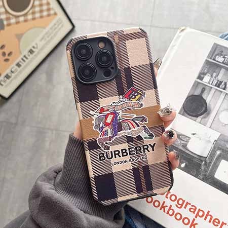 バーバリーburberry アイフォーン 14カバー 個性