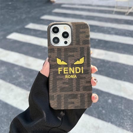 fendi シンプル風 アイフォーン 15pro max 携帯ケース