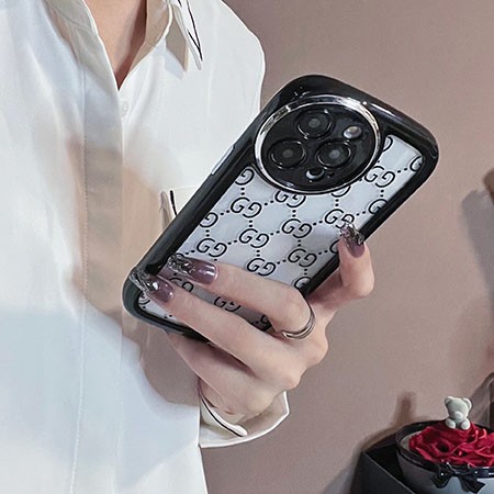 アイホン15 pro max GG スマホケース  クリア