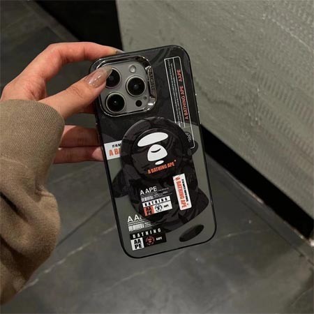 ハイブランド aape エイプ アイホン16plus 携帯ケース 