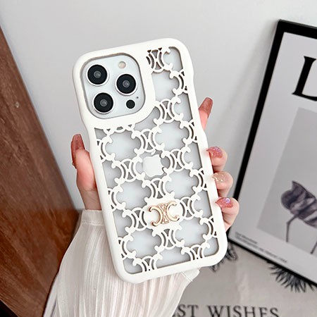 ハイブランド celine セリーヌ iphone 14plus カバー 