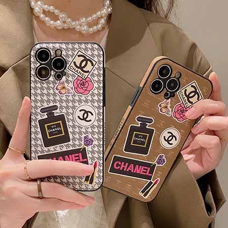 iphone 14pro シャネル スマホケース イタズラ風