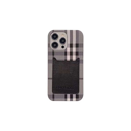 アイフォン 14プロ max burberry風 スマホケース 