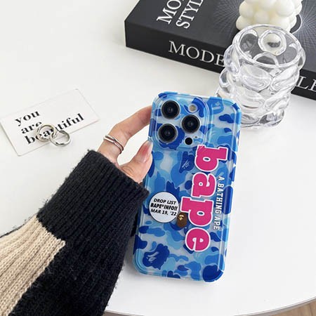 bape ア・ベイシング・エイプ iphone13promax ケース  ブランド