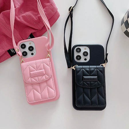 ミュウミュウ風 スマホケース
