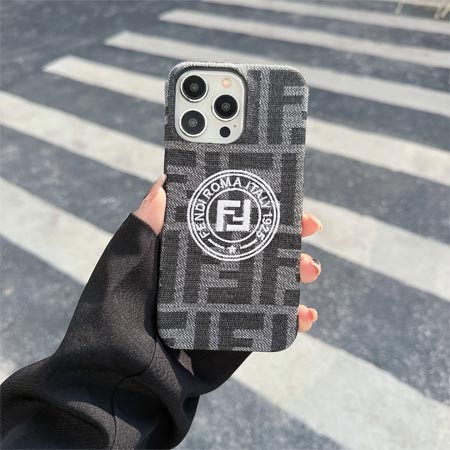 fendi シンプル風 アイフォーン 15pro max 携帯ケース