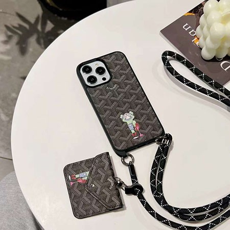 ビジネス風 goyard風 iphone 15 plus スマホケース