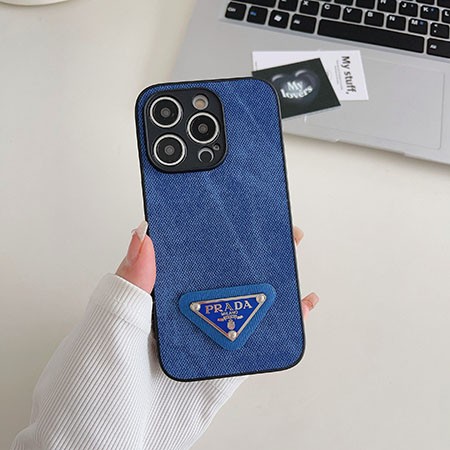 プラダ風 スマホケース アイフォン16プラス 
