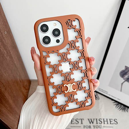 ハイブランド celine セリーヌ iphone 14plus カバー 
