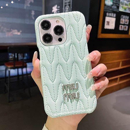 ブランド ミュウミュウ miumiu iphone14 カバー 