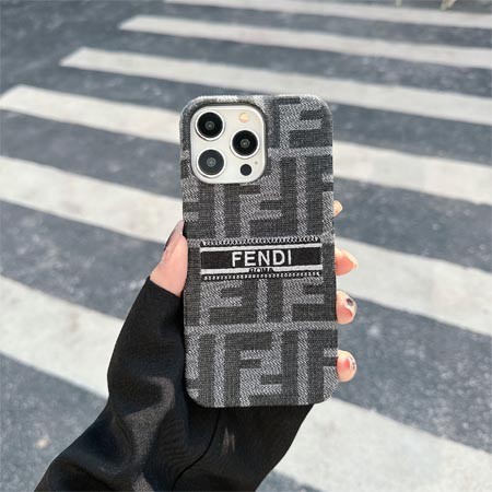 fendi シンプル風 アイフォーン 15pro max 携帯ケース