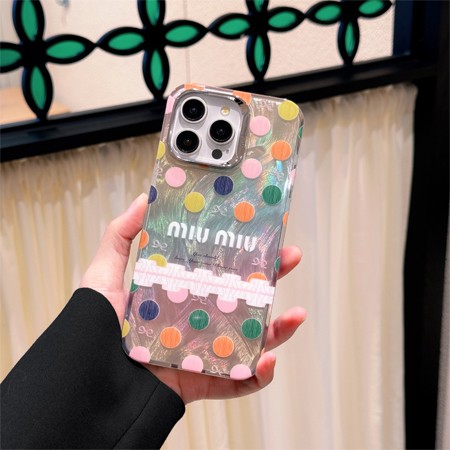 miumiu風 アイホン 16プラス 