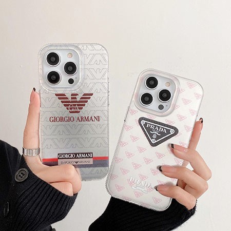 アイフォン14 armani風 スマホケース 