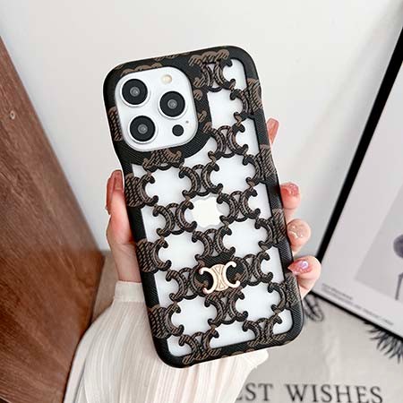 ハイブランド celine セリーヌ iphone 14plus カバー 