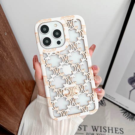ハイブランド celine セリーヌ iphone 14plus カバー 