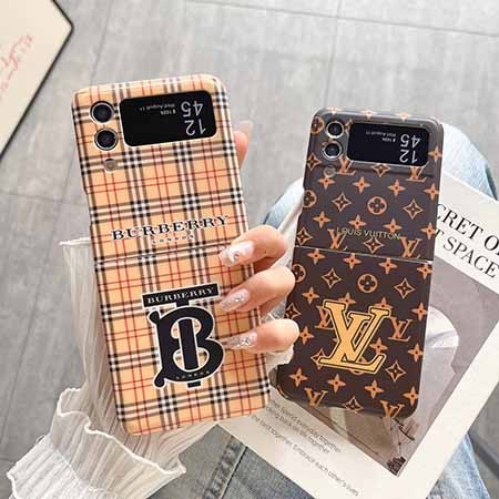 burberry バーバリー ギャラクシー ZFlip3 携帯ケース 